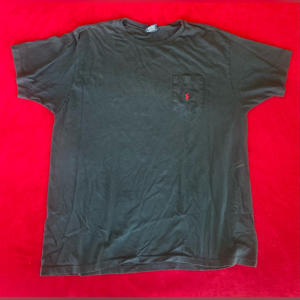 POLO by Ralph Lauren Men's Short Sleeve Crew Neck Pullover Black T-Shirt Sz: XL